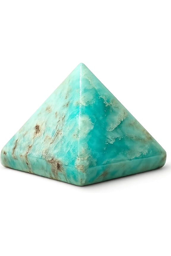 Caribbean Calcite Pyramid Crystal Healing Stones - 1.5" Inch