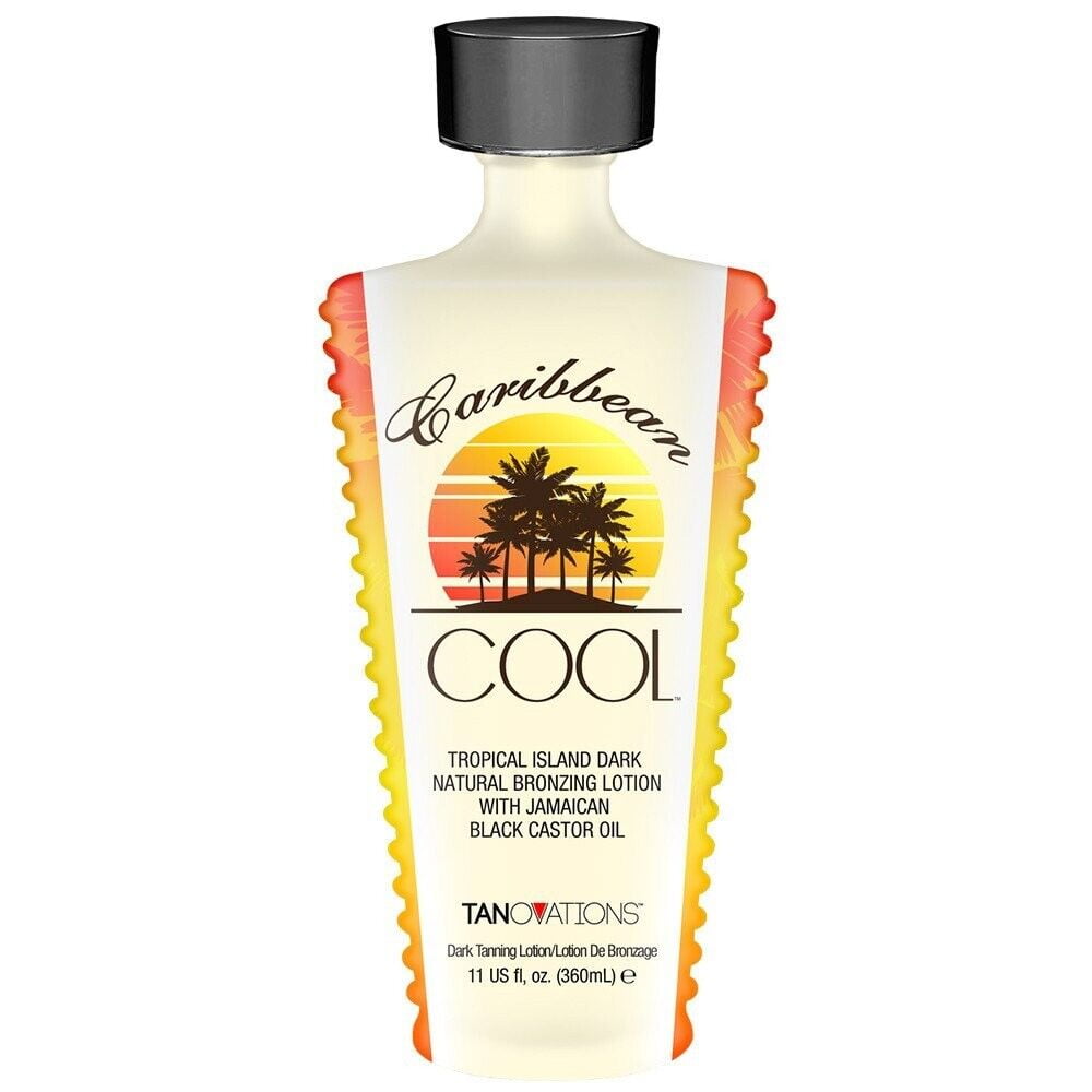 Caribbean Cool Natural Bronzer Tanning Lotion w/ Jamaican Black Castor Oil 11oz