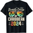 thumbnail image 1 of Caribbean Cruise 2024 Family Summer Vacation Travel T-Shirt mens t shirt，black，women，funny，misfits，men，journey，t-shirt, 1 of 4