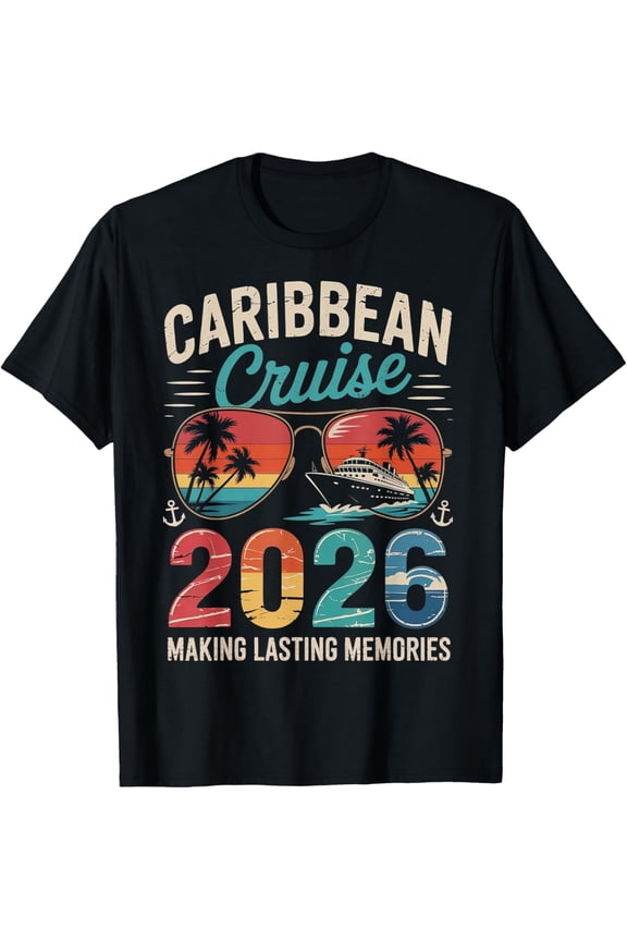 Caribbean Cruise 2026 Vacation Trip Matching Family Group T-Shirt Shirts
