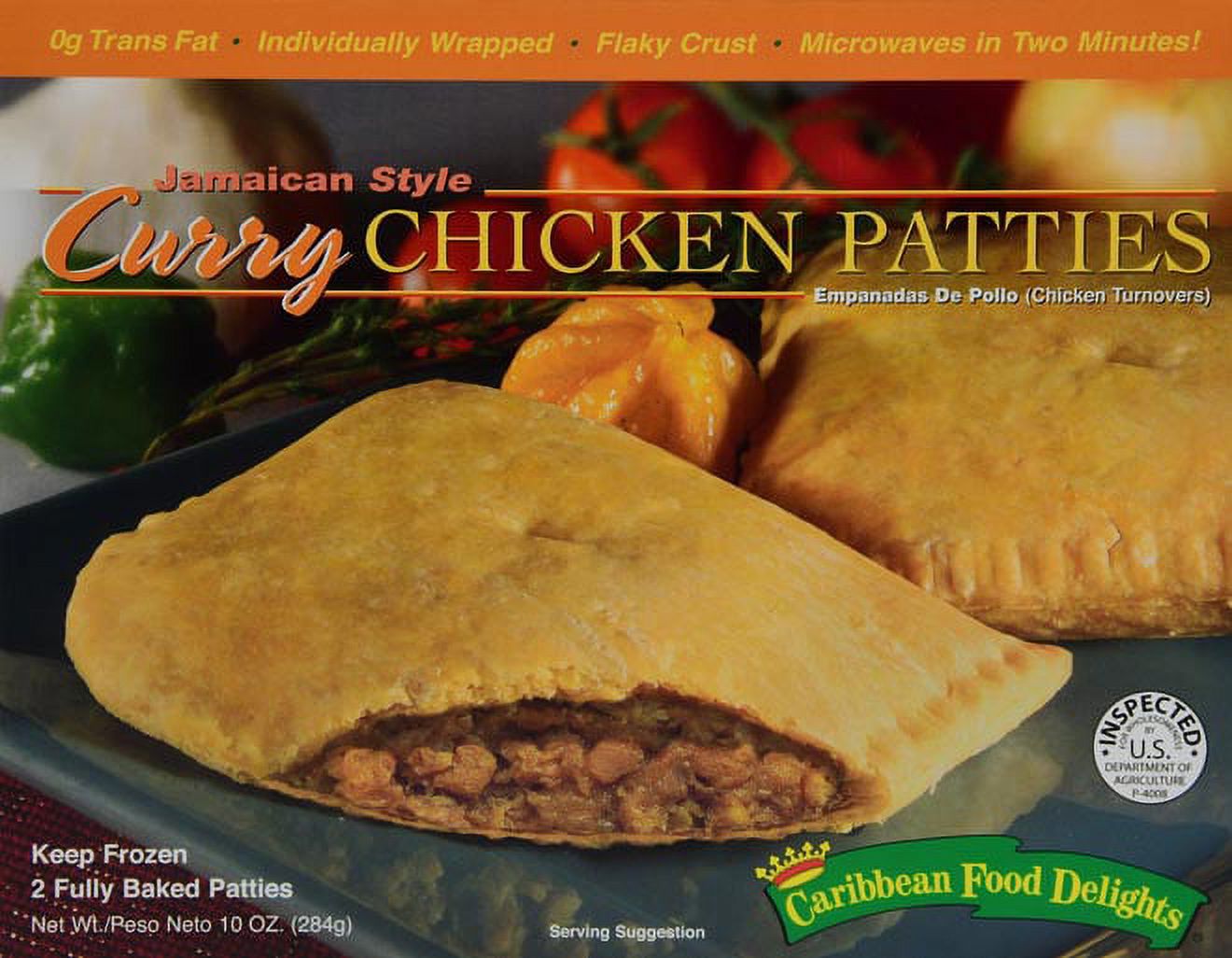 Caribbean Food Delig Cfd Jamaicain Curry Chicken Patties
