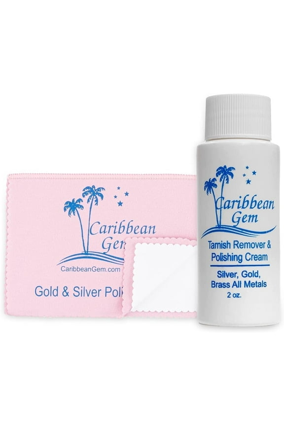USA Polishing Cream | Safely Tarnish Remover Polishing Cream From Gold, Silver, and Platinum | 2OZ Bottle | With Polishing Cleaning Cloth | 1 Pack