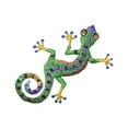 thumbnail image 1 of Caribbean Green Gecko Lizard, Facing Left, Embroidered, Iron on Patch, 1 of 5
