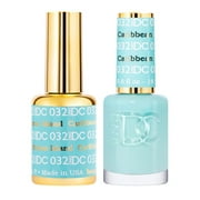 Caribbean Island #032 & Matching Polish Set - DND Gel & Lacquer