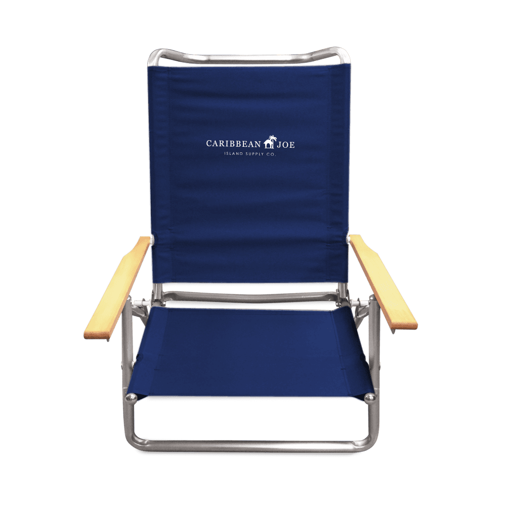 Caribbean Joe 5 Position Lay Flat Beach Chair Walmart