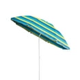 thumbnail image 1 of Caribbean Joe 6ft Beach Umbrella with UV Protection and Matching Case, 1 of 7