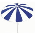thumbnail image 1 of Caribbean Joe 8' Vented Blue Beach Umbrella, UPF50+ Protection, 1 of 4