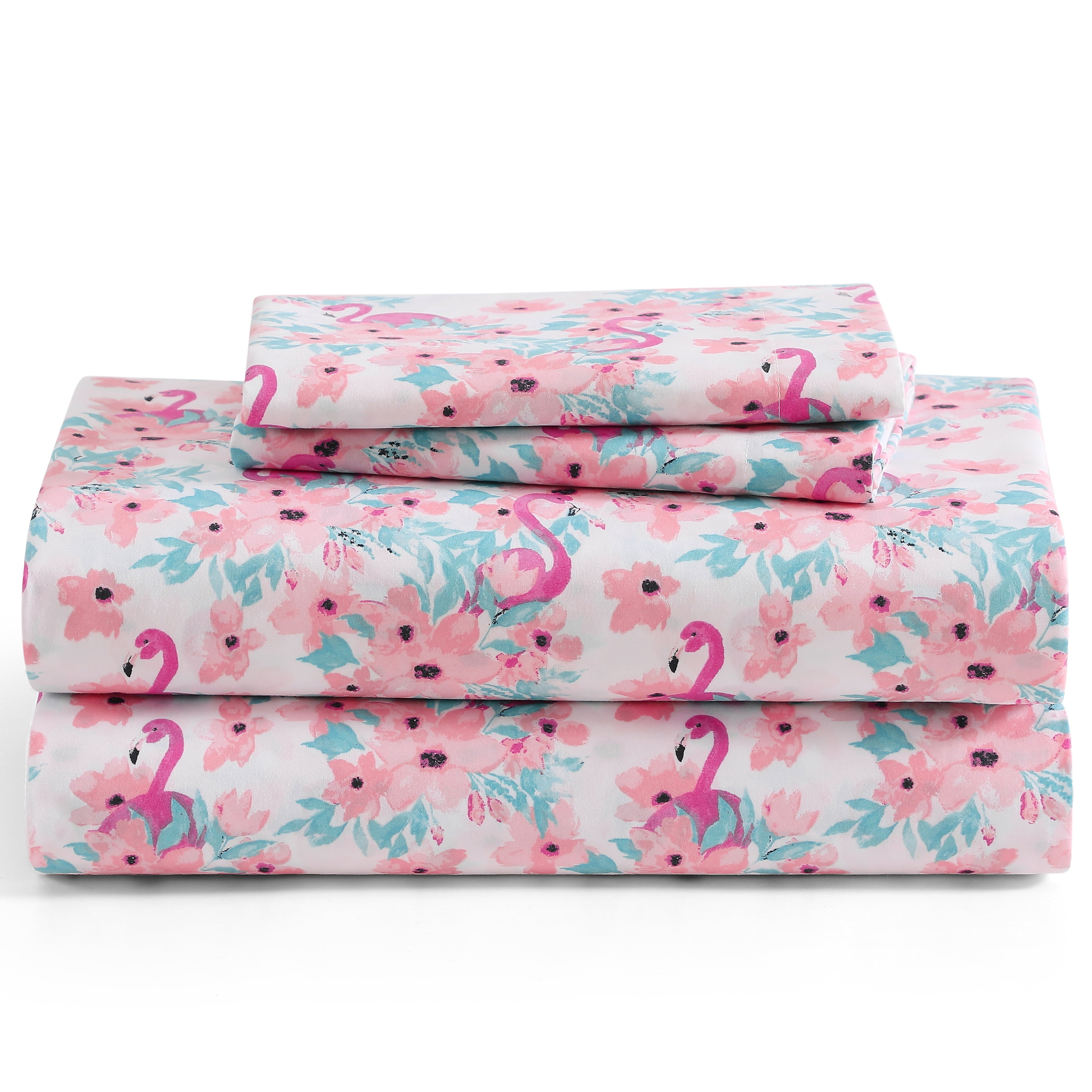 Caribbean Joe, Cooling 6PC Sheet Set, King, Flamingle