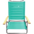 Caribbean Joe Folding Beach Chair, 5 Position Lightweight and Portable