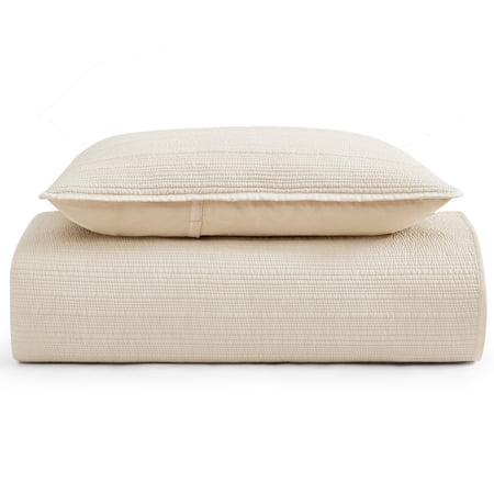 Caribbean Joe, Stonewash 2PC Quilt Set, Twin, Taupe
