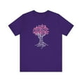 thumbnail image 1 of Caribbean Madras Pink Cancer Awareness Ribbon Tree Shirt, Breast Cancer Fighter T-Shirt, Pink Cancer Survivor Tee, 1 of 29