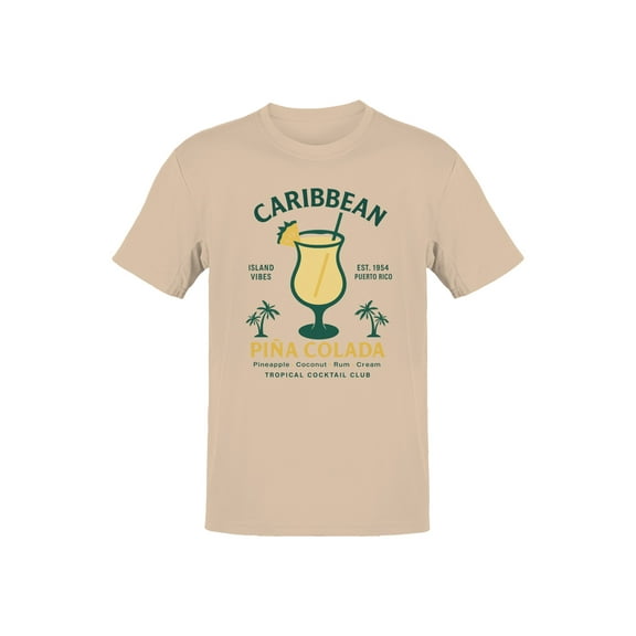 Caribbean Piña Colada Vibes Men's T-shirt