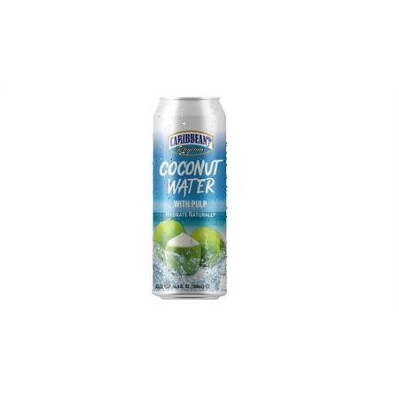 Caribbean Rhythms Coconut Water with Pulp, 10.5 oz