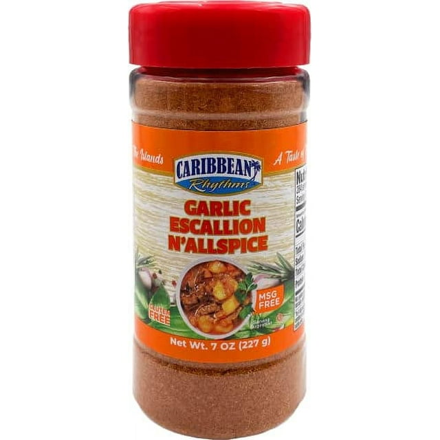 Caribbean Rhythms Garlic Escallion N' All Spice, 7 oz.