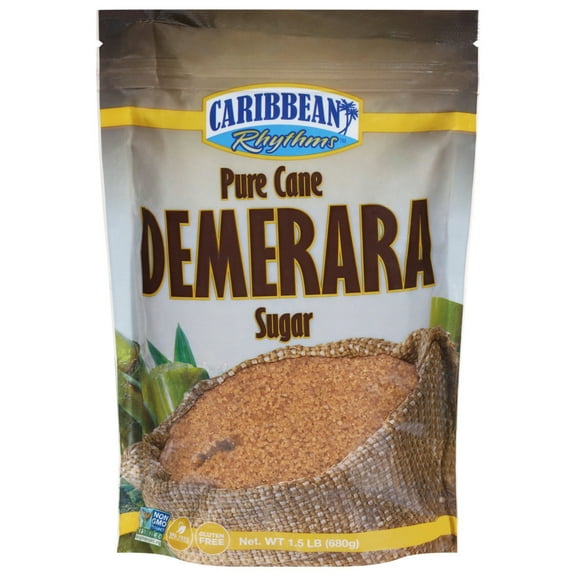 Caribbean Rhythms Pure Cane Demerara Sugar, 1.5 lb