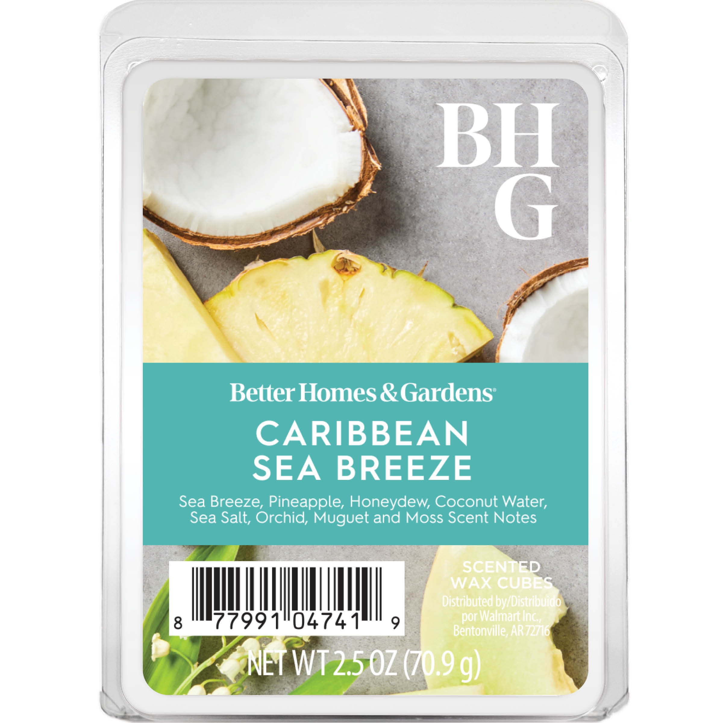 Better Homes & Gardens Caribbean Sea Breeze Scented Wax Melts 2.5