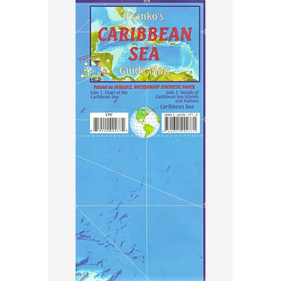 Caribbean Sea Guide Map