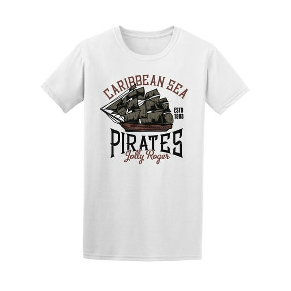 Caribbean Sea | Pirates T-Shirt Men -Image by Shutterstock, Male XX-Large