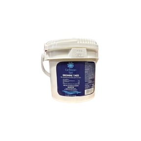 Caribbean Spa Bromine Slow-Dissolving Hot Tub Tablets for Spas 1 inch Tabs - 4LB Container