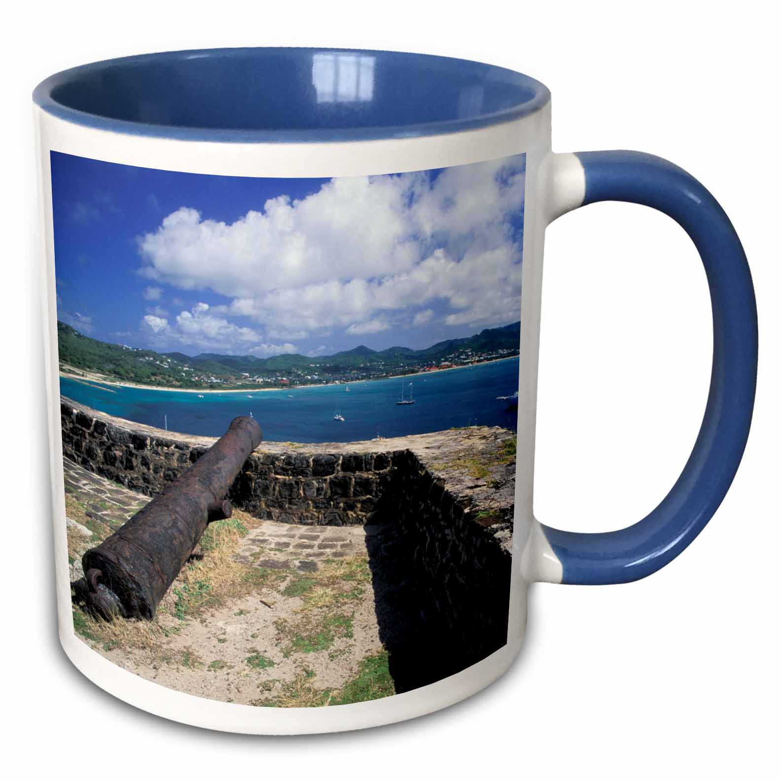 3drose, Caribbean, St. Lucia, Pigeon Point. Fort Rodney-ca33 Dbr0000 ...