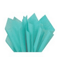 thumbnail image 1 of Caribbean Teal Tissue Paper Squares, Bulk 24 Sheets, Presents by Feronia packaging, Large 20 Inch x 30 Inch, 1 of 8