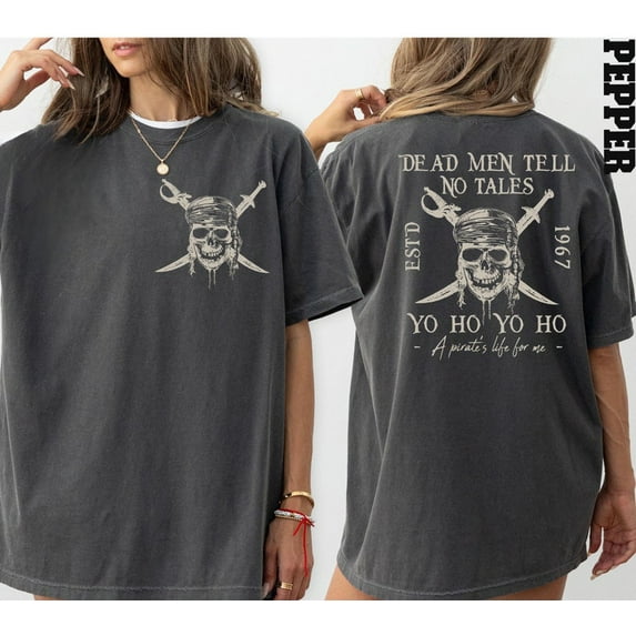 Caribbean Tell No Tales Shirt, Vintage Pirates Shirt, Retro 90s Pirates Shirt TH270517