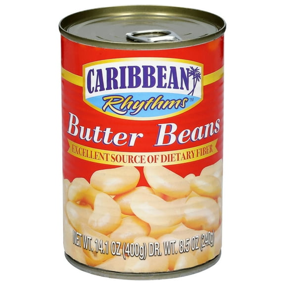 Caribbean Rhythms Butter Beans 14.1 oz