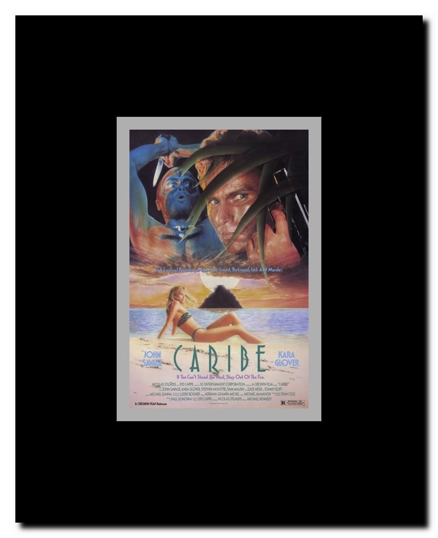 Caribe Framed Movie Poster