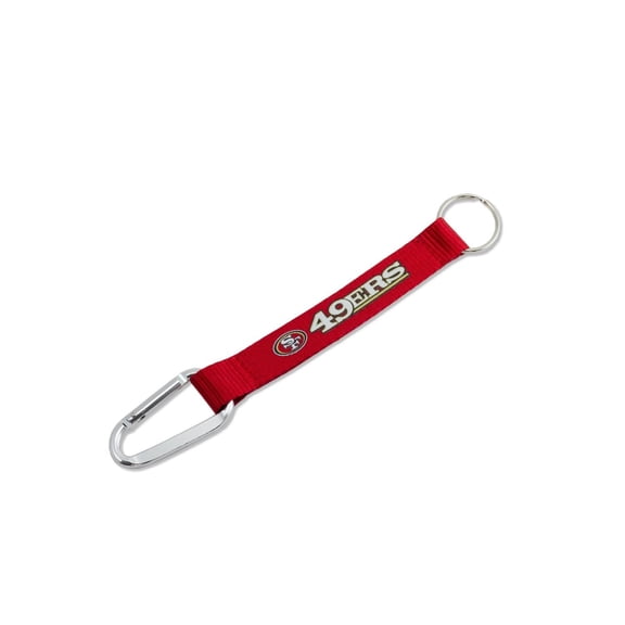 Caribiner Lanyard Keychain 8" NFL Pick Your Team Football NEW!