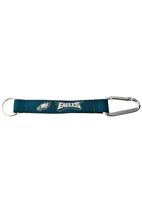 Caribiner Lanyard Keychain 8" NFL Pick Your Team Football NEW!