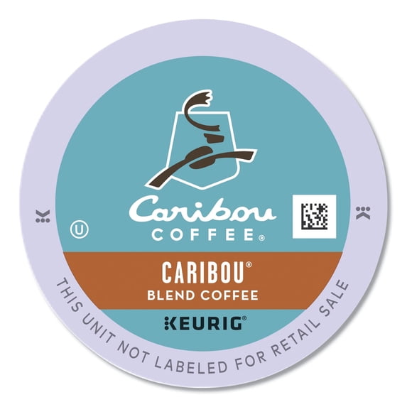 Caribou Blend Coffee K-Cups, 24/box | Bundle of 2 Boxes