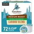 thumbnail image 1 of Caribou Blend Decaf Coffee 72 K-Cups, Medium Roast, 1 of 4