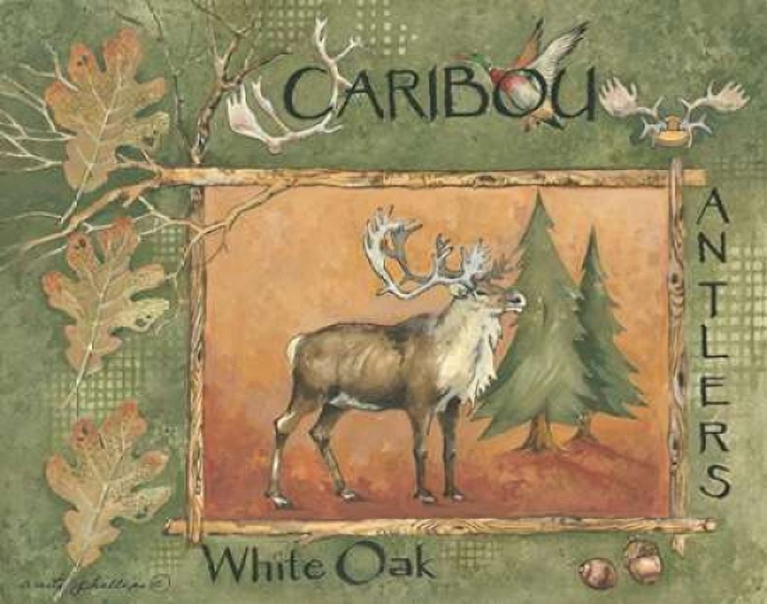 Caribou Canvas Art - Anita Phillips (22 x 28)