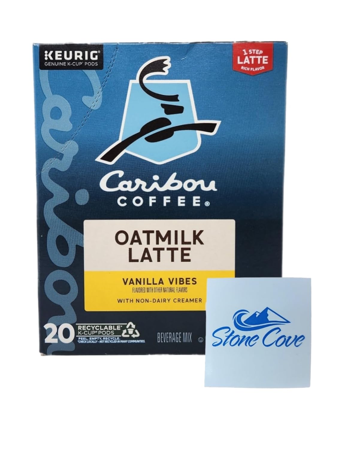 Caribou Coffee 1 Step latte Oatmilk Latte Vanilla s Coffee K Cups