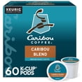 thumbnail image 1 of Caribou Coffee Caribou Blend Keurig Single-Serve K-Cup Pod, Medium Roast Coffee, 60 Count (6 Packs of 10), 1 of 4