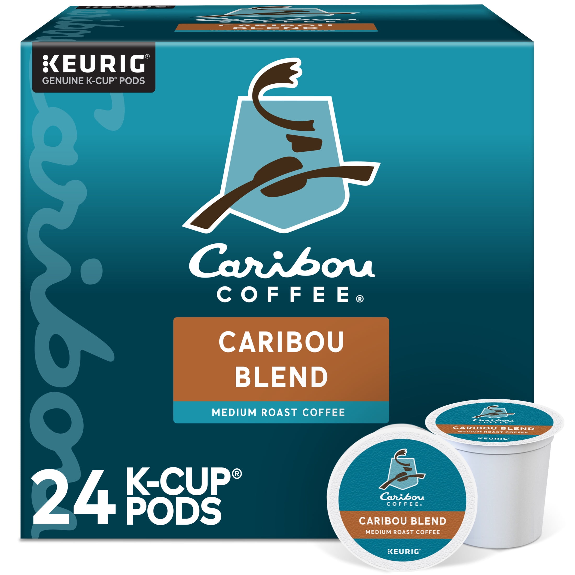 Caribou Blend Coffee K-Cups, 24/Box Caribou Blend Coffee K-Cups, 24/Box