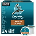 thumbnail image 1 of Caribou Coffee, Caribou Blend Medium Roast K-Cup Coffee Pods, 24 Count, 1 of 15