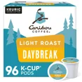 thumbnail image 1 of Caribou Coffee Daybreak Morning Blend, 96 K-Cups, Light Roast, 1 of 4
