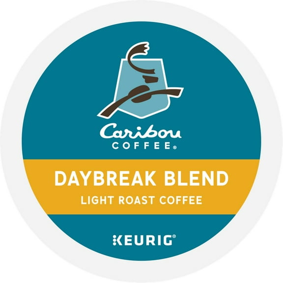 Caribou Coffee Daybreak Morning Blend Light Roast K-Cup Box - 10 ct.