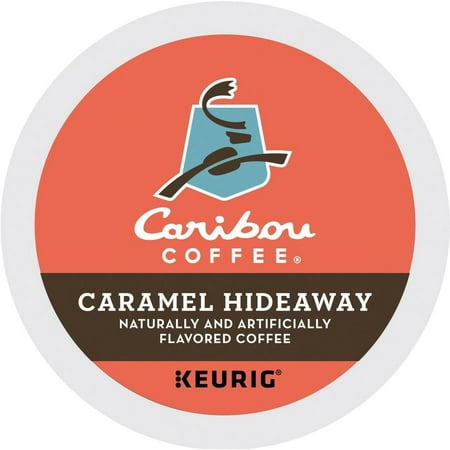 Caribou Coffee; K-Cup Caramel Hideaway - Medium - 24 / Box