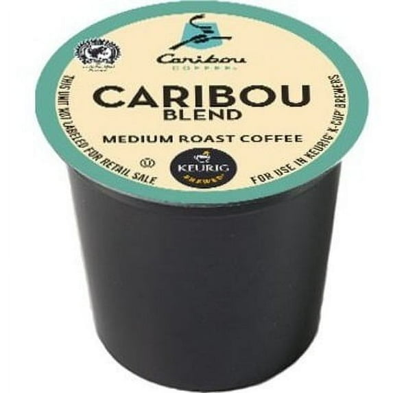 Caribou Coffee Caribou Blend, K-Cups for Keurig Brewers, 24-Count (Pack of 4)
