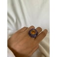 thumbnail image 1 of Carillon Citrine Ring, Gemstone Cluster 1.4 ct 925 Sterling Silver Ring for Women, Ring Size : 8.5, 1 of 5