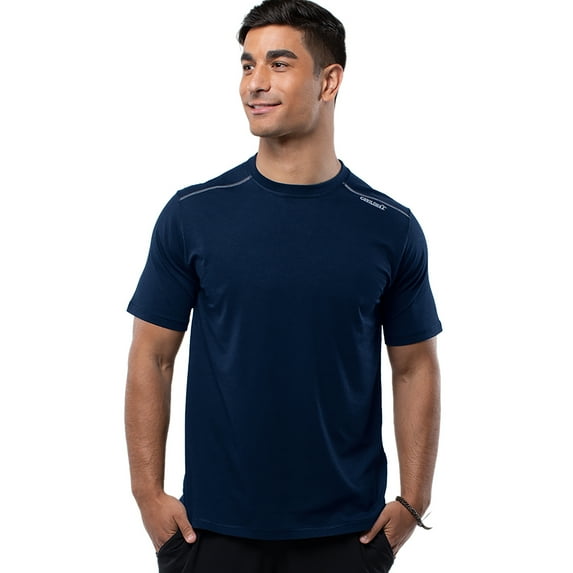 Cariloha Bamboo Athletic Crew T-Shirt - Constructed With Durable Yet Breathable Fabric - Natural Thermal-Regulating Properties - For Style And Comfort All Workout Long - Navy For Men - Xl - 1 Pc
