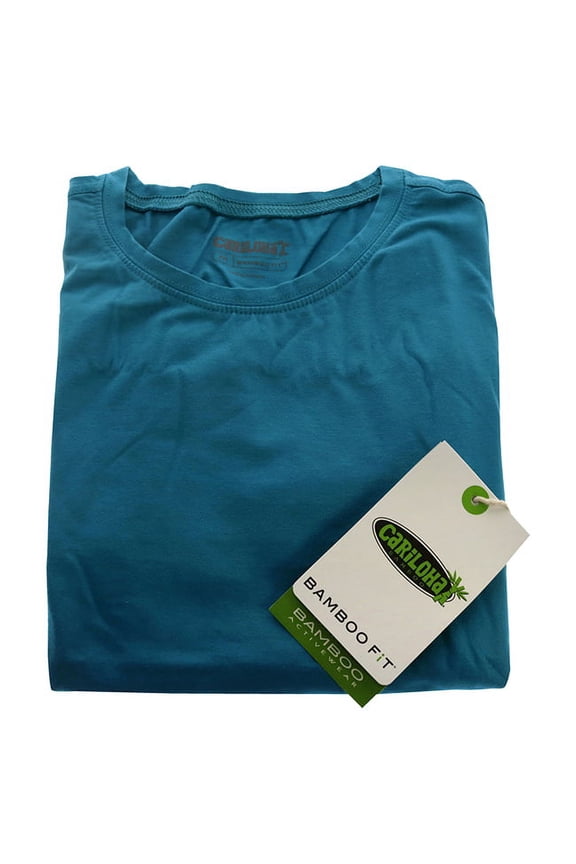Bamboo Athletic Crew T-Shirt - Teal T-Shirt 1 Pc