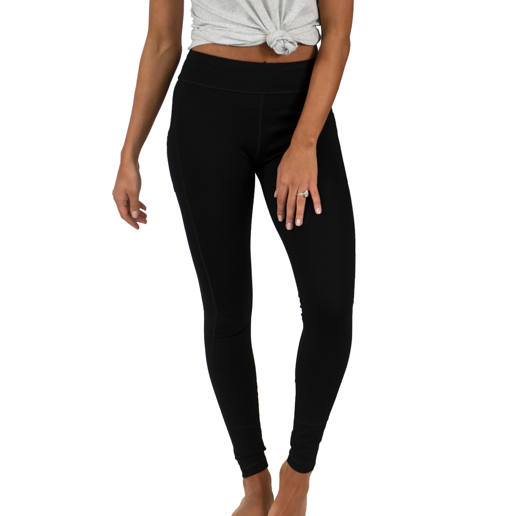 Cariloha Bamboo Pieced Athletic Cropped Legging - Provides The