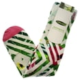 thumbnail image 1 of Cariloha Bamboo Printed Trouser Socks - Geo Floral Coral Socks 1 Pair, 1 of 2