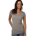 thumbnail image 1 of Cariloha Bamboo Scoop Tee - Comfortable, Buttery Soft And Stylish - Made Of A Beautiful Blend Of Bamboo-Viscose Fabric - Naturally Thermal Regulating And Moisture Wicking - 2Xl - Gray Heather - 1 Pc, 1 of 3