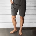 thumbnail image 1 of Cariloha Bamboo Sleep Shorts - Natural Thermal Regulating Shorts - Moisture Wicking And Allergy Resistant - Offers Supreme Softeness And Comfort - Features Waist Band - 2Xl - Charcoal Heather - 1 Pc, 1 of 2