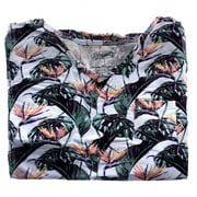 Cariloha Bamboo Sleep V-Neck Shirt - Birds Of Paradise T-Shirt 1 Pc