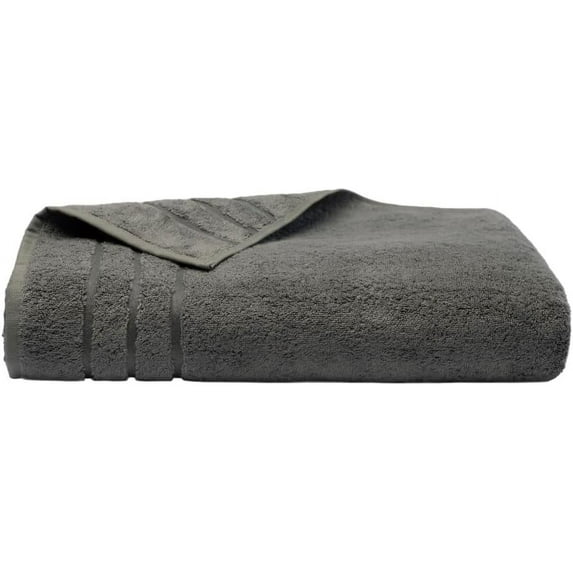 Cariloha Bath Sheet | Onyx | 40"x72" | Turkish Cotton & Viscose Material Blend | Extra Smooth and Highly Absorbent